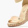 Γυναικείες Πλατφόρμες Ψηλές Wedge.Satin Μπεζ Ύφασμα Tommy Hilfiger Γυναικείες Πλατφόρμες Ψηλές Wedge.Satin Μπεζ Ύφασμα Tommy Hilfiger