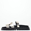 Women Flats 2438.00514K Platinum Leather Mortoglou Women Flats 2438.00514K Platinum Leather Mortoglou