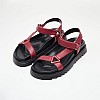 Women Flats 2439.00520K Red Leather Mortoglou Women Flats 2439.00520K Red Leather Mortoglou