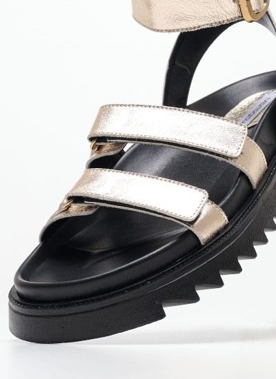 Γυναικεία Flats Salto.Baixo Μπεζ 'Υφασμα Schutz