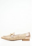 Women Moccasins 2440.10459 Beige Mat Mortoglou