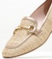 Women Moccasins 2440.10459 Beige Mat Mortoglou