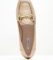 Women Moccasins 2440.10459 Beige Mat Mortoglou