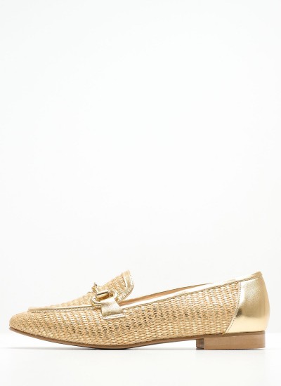 Γυναικεία Flats 6497.C.Sn Μαύρο ECOleather Mortoglou