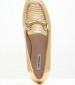 Women Moccasins 2440.10459 Gold Mat Mortoglou