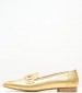 Women Moccasins 2440.10463 Gold Leather Mortoglou