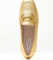 Women Moccasins 2440.10463 Gold Leather Mortoglou