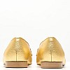 Women Moccasins 2440.10463 Gold Leather Mortoglou Women Moccasins 2440.10463 Gold Leather Mortoglou
