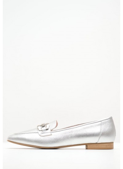 Γυναικεία Flats Salto.Baixo Μπεζ 'Υφασμα Schutz