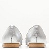 Women Moccasins 2440.10463 Silver Leather Mortoglou Women Moccasins 2440.10463 Silver Leather Mortoglou