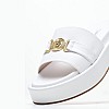 Women Platforms Low 2442.00701 White Leather Mortoglou Women Platforms Low 2442.00701 White Leather Mortoglou