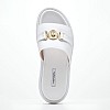 Women Platforms Low 2442.00701 White Leather Mortoglou Women Platforms Low 2442.00701 White Leather Mortoglou