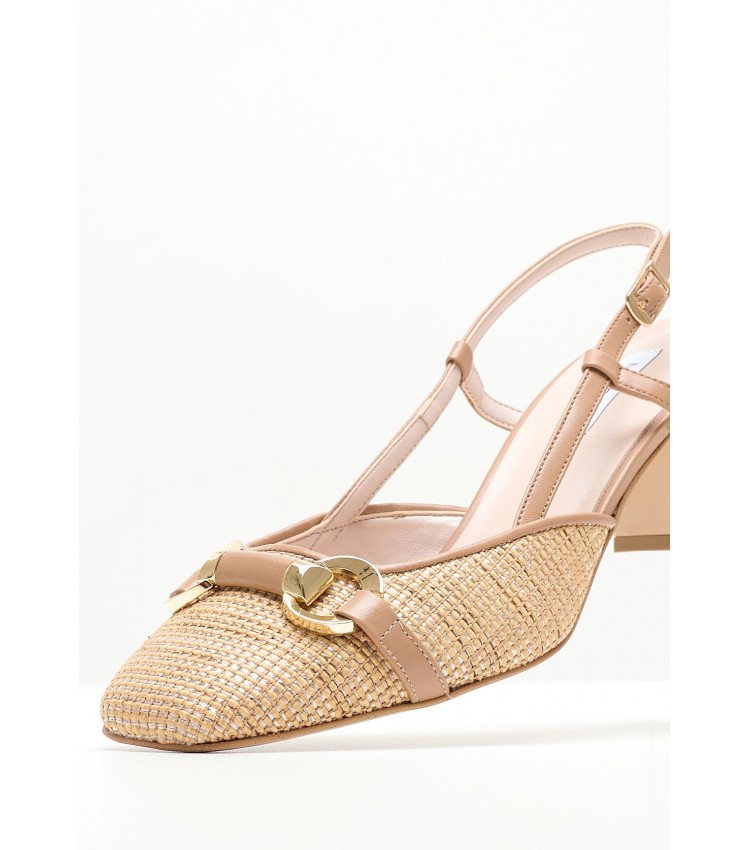 Women Pumps & Peeptoes Low 2445.52008A Beige Mat Mortoglou