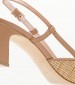 Women Pumps & Peeptoes Low 2445.52008A Beige Mat Mortoglou