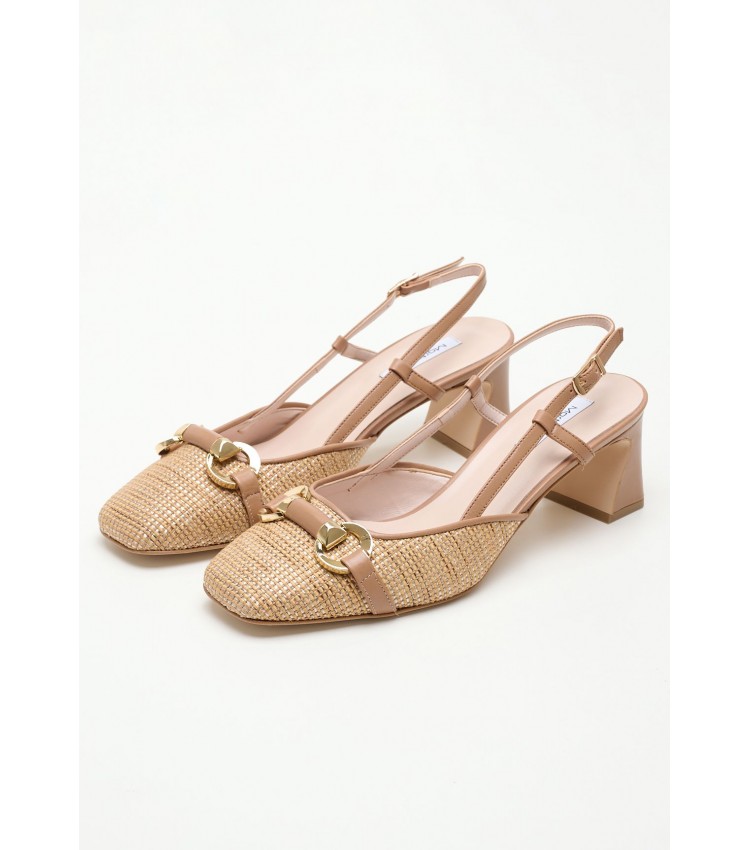 Women Pumps & Peeptoes Low 2445.52008A Beige Mat Mortoglou