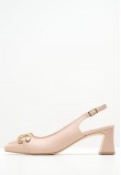 Women Pumps & Peeptoes Low 2445.52010A Beige Leather Mortoglou