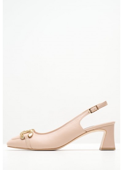 Women Pumps & Peeptoes Low Jesson Beige Leather Guess