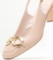 Women Pumps & Peeptoes Low 2445.52010A Beige Leather Mortoglou