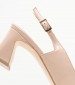 Women Pumps & Peeptoes Low 2445.52010A Beige Leather Mortoglou