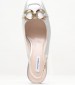 Women Pumps & Peeptoes Low 2445.52010A Silver Leather Mortoglou