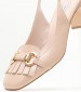 Women Pumps & Peeptoes Low 2445.52012 Beige Leather Mortoglou