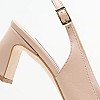 Women Pumps & Peeptoes Low 2445.52012 Beige Leather Mortoglou Women Pumps & Peeptoes Low 2445.52012 Beige Leather Mortoglou