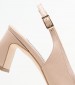 Women Pumps & Peeptoes Low 2445.52012 Beige Leather Mortoglou