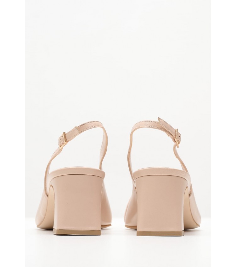 Women Pumps & Peeptoes Low 2445.52012 Beige Leather Mortoglou