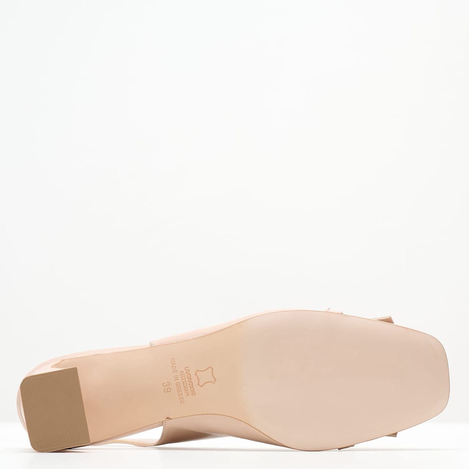 Women Pumps & Peeptoes Low 2445.52012 Beige Leather Mortoglou Women Pumps & Peeptoes Low 2445.52012 Beige Leather Mortoglou