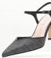 Women Pumps & Peeptoes High 2446.73840A Black Mat Mortoglou