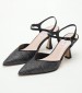 Women Pumps & Peeptoes High 2446.73840A Black Mat Mortoglou