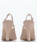 Women Pumps & Peeptoes High 2446.93516A Beige Leather Mortoglou