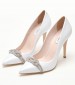 Women Pumps & Peeptoes Low 2447.100108 White Leather Mortoglou