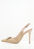 Women Pumps & Peeptoes High 2447.100168 Beige Mat Mortoglou