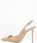 Women Pumps & Peeptoes High 2447.100168 Beige Mat Mortoglou