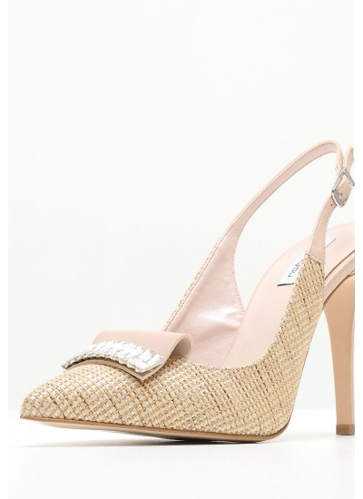 Women Pumps & Peeptoes High 2447.100168 Beige Mat Mortoglou