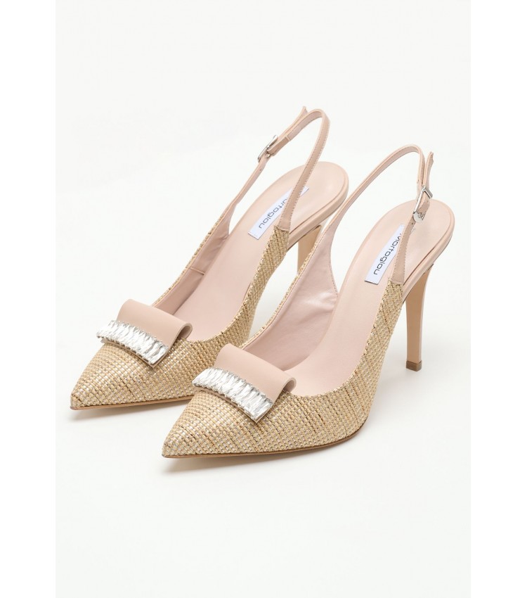 Women Pumps & Peeptoes High 2447.100168 Beige Mat Mortoglou