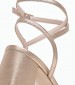 Women Sandals 2447.63529L Bronze Leather Mortoglou