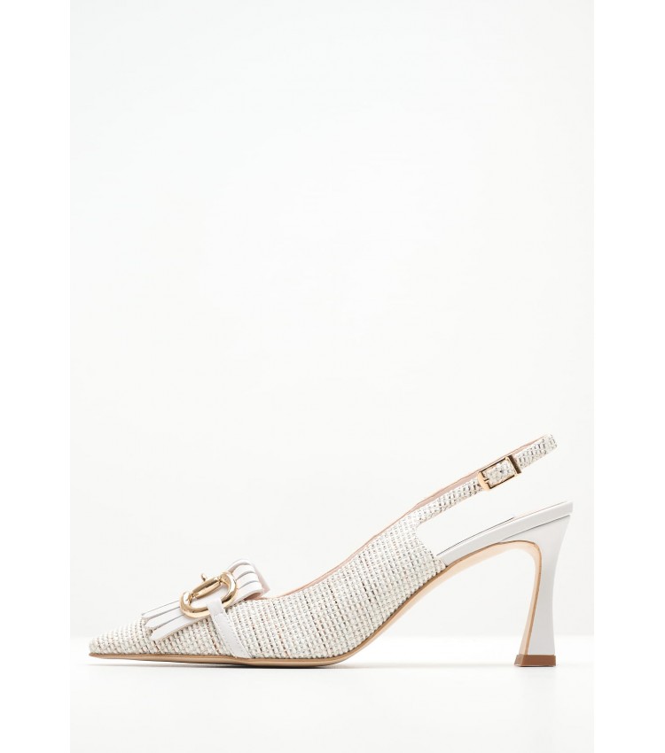 Women Pumps & Peeptoes Low 2447.74710 White Mat Mortoglou