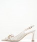 Women Pumps & Peeptoes Low 2447.74710 White Mat Mortoglou