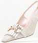 Women Pumps & Peeptoes Low 2447.74710 White Mat Mortoglou