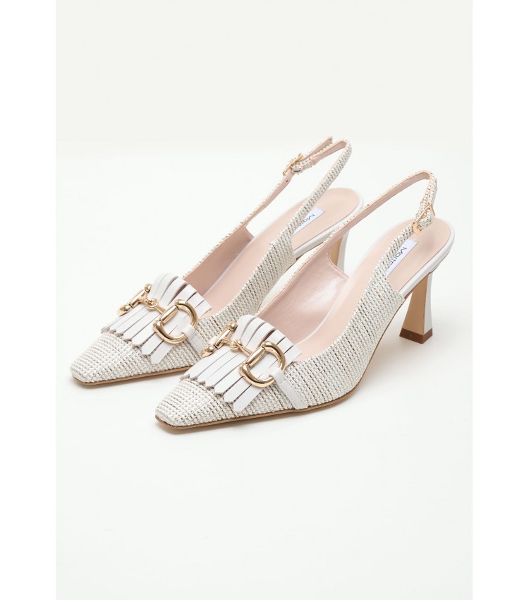 Women Pumps & Peeptoes Low 2447.74710 White Mat Mortoglou