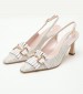 Women Pumps & Peeptoes Low 2447.74710 White Mat Mortoglou