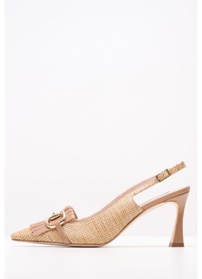 Women Pumps & Peeptoes High 2447.74710 Beige Mat Mortoglou