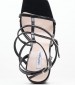 Women Sandals 2447.93607 Black Patent Leather Mortoglou
