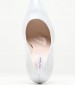 Women Pumps & Peeptoes High 2450.100500 White Leather Mortoglou