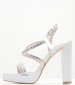 Women Sandals 2450.916120 White Leather Mortoglou