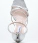 Women Sandals 2450.93704 Silver Leather Mortoglou