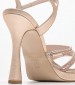 Women Sandals 2450.93709 Bronze Leather Mortoglou