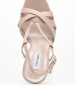 Women Sandals 2450.93711A Beige Leather Mortoglou